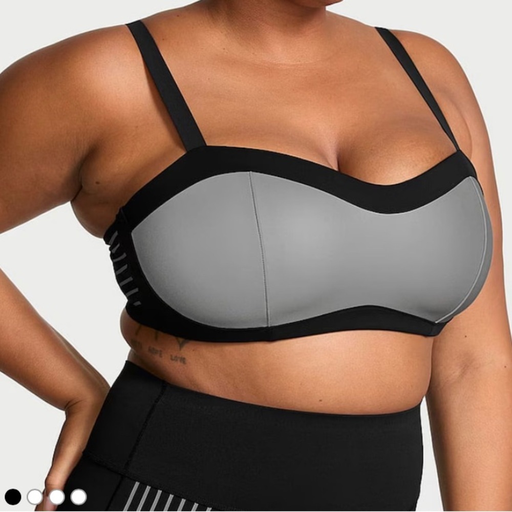 NWT Victoria secret VSX Glow Reflective Balconette Sports Bra Size XL